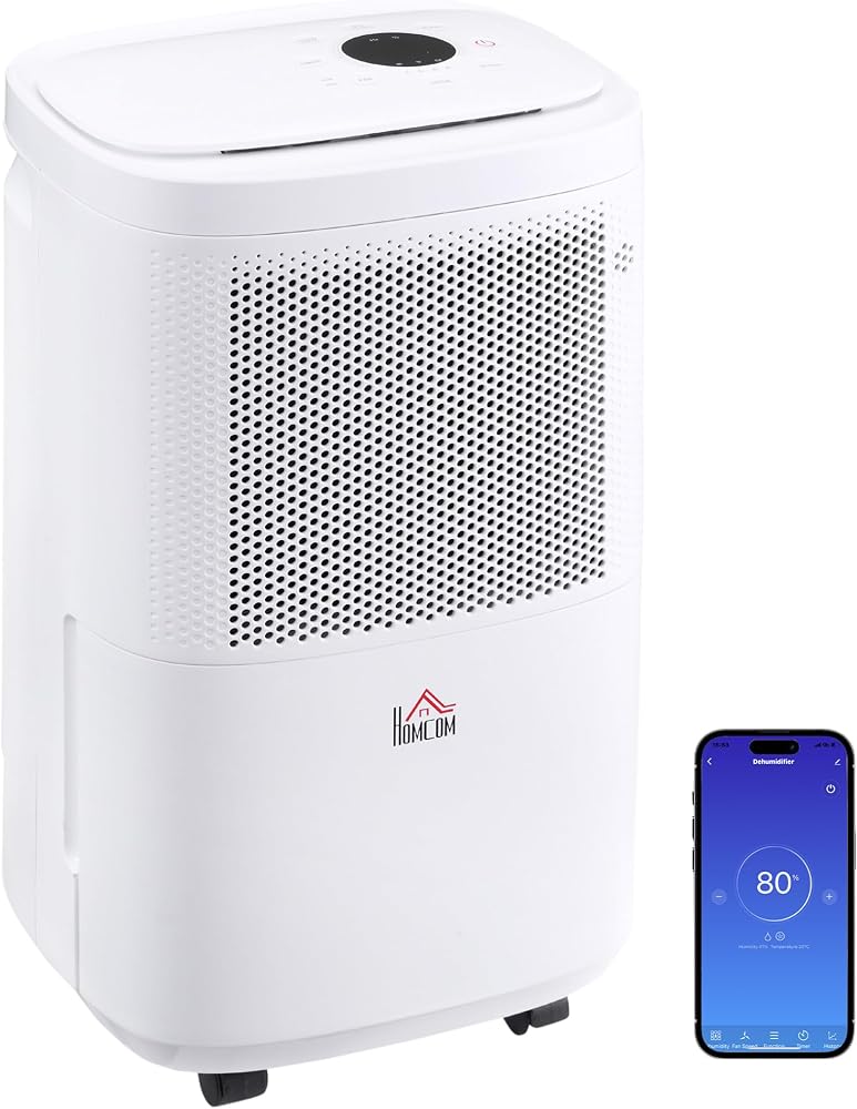 HOMCOM 12L Dehumidifier